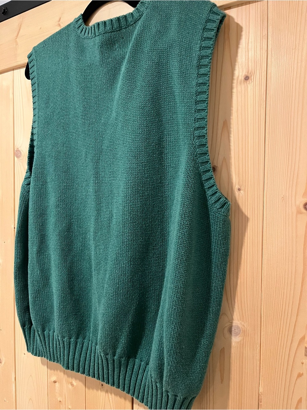 Ralph Lauren Polo Green Cotton Sweater Vest XL Men’s Classic Knit 🐎 - Picture 9 of 9